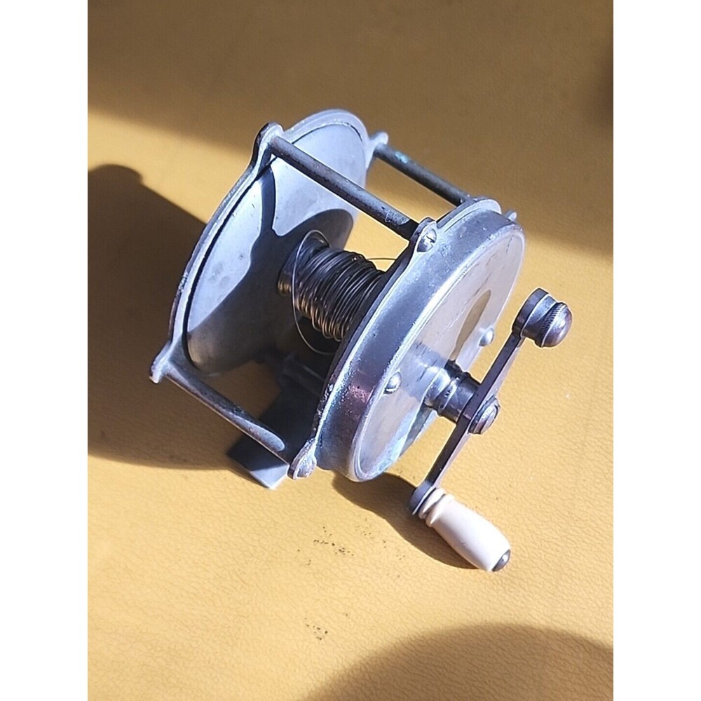 Antique FISHING REEL Patent July 3 1894  "THE CLIMAX" ORIGINAL  FLY FISHING Reel